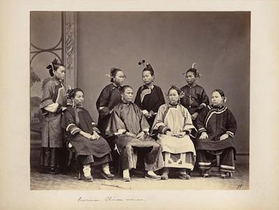 Costumes, Chinese women”(中国妇人的服饰)