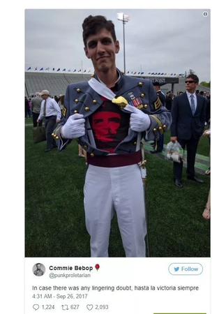 西点军校毕业生称共产主义会胜利 被骂卖国贼