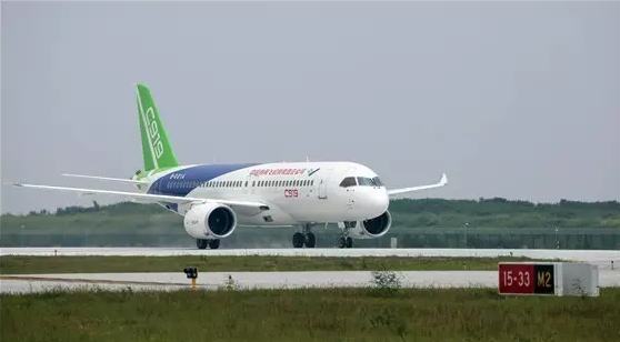 时隔146天C919再次起飞 试飞空域比首飞大一倍