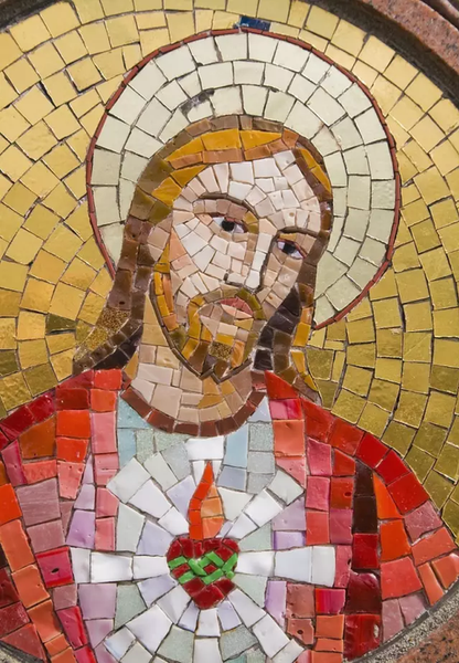 这个时期的马赛克作品大多都和宗教有着密切联系。