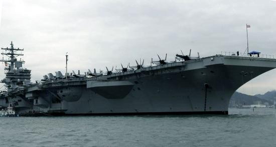 外媒：美“里根”号航母开赴朝鲜半岛 将参与美韩军演_《参考消息》官方网站