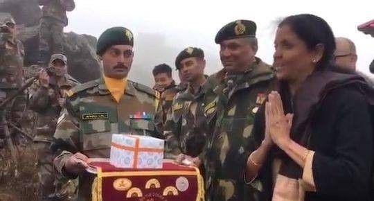 因“天气原因”，印女防长取消考察洞朗行程