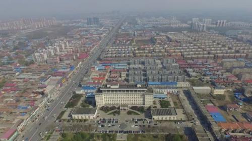 △无人机拍摄的河北省雄县景观 点击进入下一页