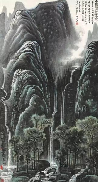 1.2亿港元的李可染《千岩竞秀万壑争流》