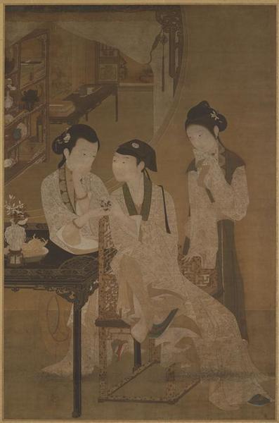 佛利尔美术馆藏清人绘《西厢记》