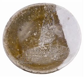 图1:寿州窑黄釉刻三鱼纹碗_b 图1:寿州窑黄釉刻三鱼纹碗_b