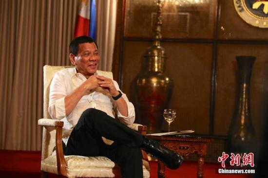 资料图：菲律宾总统杜特尔特。 中新社记者 钟欣 摄