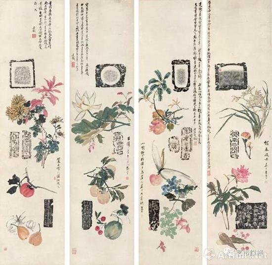 吴昌硕致沈石友信札 来源:日本栗原芦水《吴昌硕尺牍集》(平成十九年九月二十六日发行)