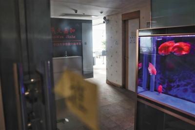 　昨日上午，大望路SOHO现代城内，被曝光的钱币收藏公司已经空无一人。新京报记者 彭子洋 摄 