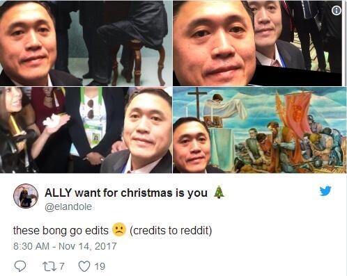 多国首脑坚持要求和菲总统助理自拍 他啥来头？