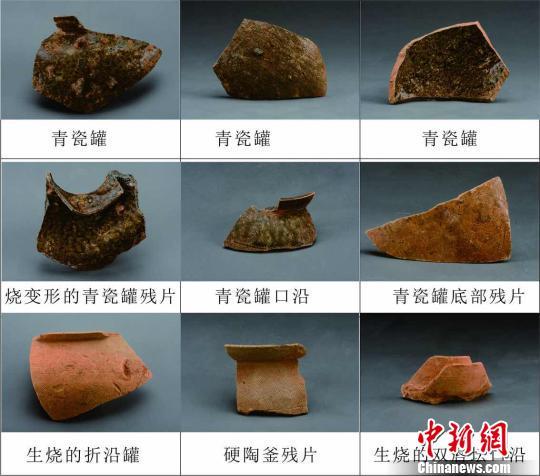 汉晋青瓷窑址的产品。受访单位提供