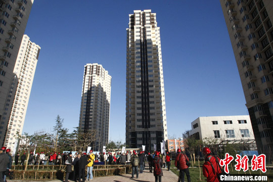 资料图：北京衙门口保障房小区。<a target='_blank' href='http://www.chinanews.com/'>中新社</a>发 张家瑞 摄