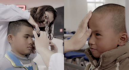 兄弟俩因同样的眼病丧失视力，襁褓中的弟弟命运如何牵动着医疗队专家的心，医疗队为一家人做了基因采样