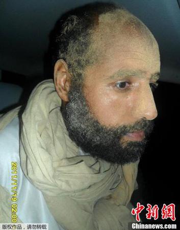 资料图:卡扎菲次子赛义夫·伊斯兰·卡扎菲。 点击进入下一页