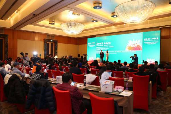 首届国际草莓品牌大会暨溧水草莓-美莓品牌全球新闻发布会现场 首届国际草莓品牌大会暨溧水草莓-美莓品牌全球新闻发布会现场