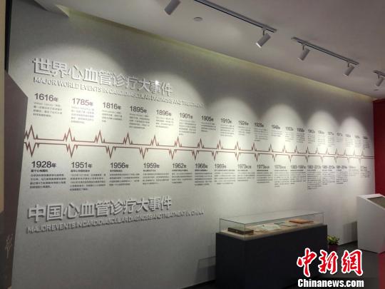 图为中国心血管医学博物馆 董子畅 摄
