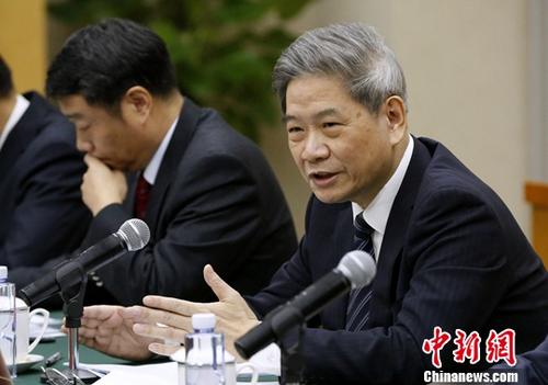 资料图：中共中央台办主任张志军。<a target='_blank' href='http://www.chinanews.com/'>中新社</a>记者 李慧思 摄