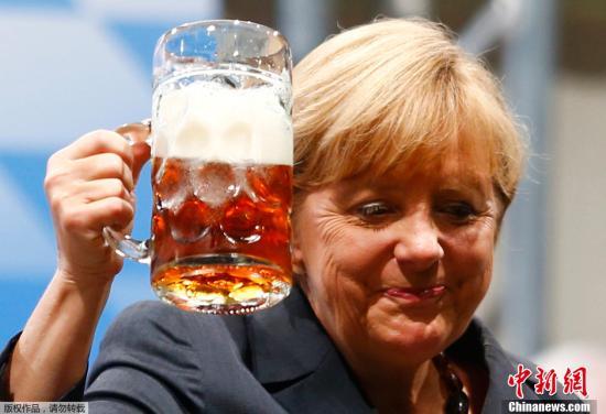 德国总理默克尔。