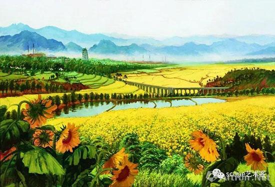 泰康企业收藏之吴作人《战地黄花分外香》