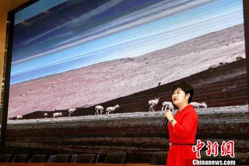 图为三江源国家公园宣讲团开“用信念担当·用生命坚守”为主题的党课——《可可西里坚守精神》。　张添福 摄