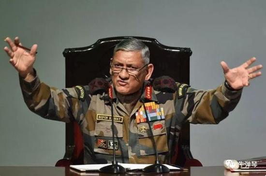 印军司令:印在所有地方做好准备 中国不敢再挑事