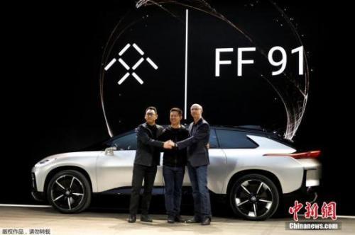 北京时间1月4日上午，乐视旗下法拉第(Faraday Future)在CES 2017展上发布了首款量产电动车——FF91。
