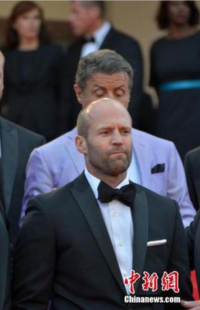 资料图：好莱坞动作影星杰森·斯坦森。<a target='_blank' href='http://www.chinanews.com/'>中新社</a>发 龙剑武 摄