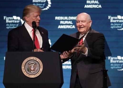 特朗普发表国情咨文时 农业部长被藏了起来