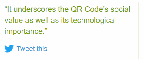 你每天扫的二维码是日本发明的 赚钱的却是中国人