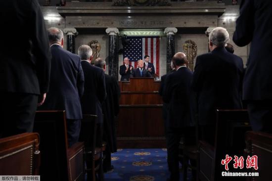 资料图：美国总统特朗普。