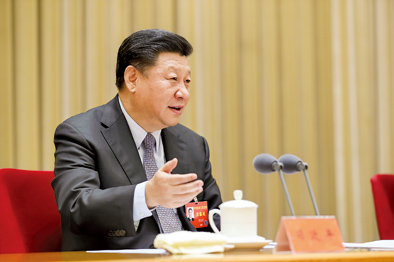 2017年12月28日至29日，中央农村工作会议在北京举行。习近平在会上发表重要讲话。新华社记者 丁林 摄