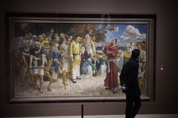 愚公移山(油画) 徐悲鸿 愚公移山(油画) 徐悲鸿