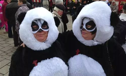 这个德国小镇居民自称是中国人 还在春节狂欢游行