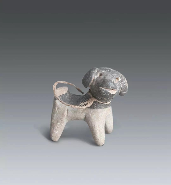 褐釉泥塑狗 宋 褐釉泥塑狗 宋