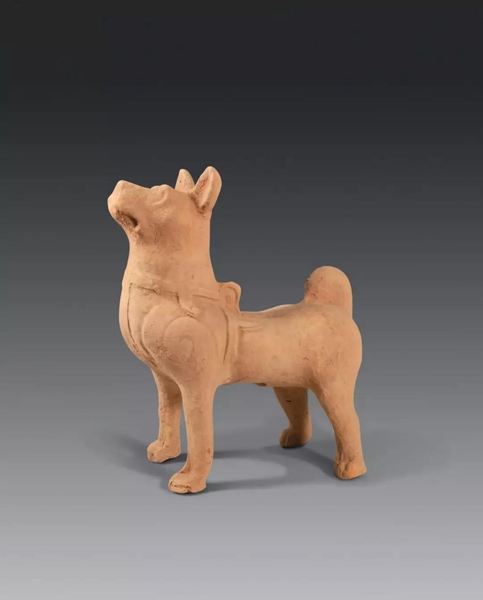 陶狗 东汉 陶狗 东汉