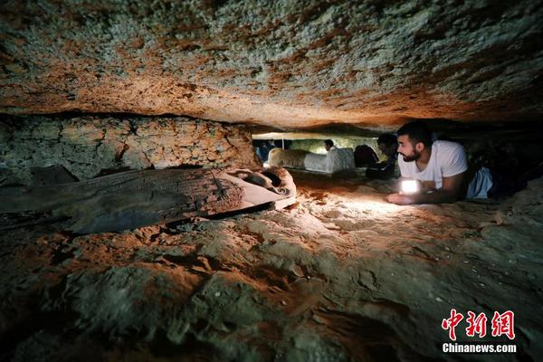 当地时间2018年2月24日，埃及明亚，埃及古文物部部长阿纳尼（Khaled al-Anani）发表声明称，埃及考古学家在开罗南部明亚发现了一个包括有八座坟墓和大约四十个石棺的大型墓地。2