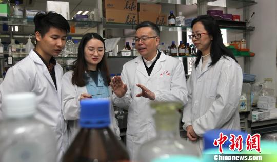 团队成员。　卢绍庆 摄