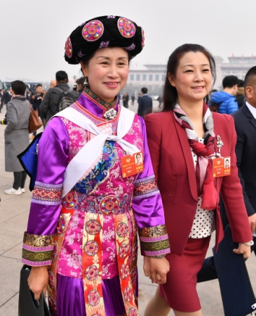 （2）全国政协十三届一次会议开幕