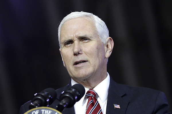 朝表达与美对话意愿 美副总统:继续对朝施最大压力