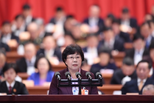 (8)全国政协十三届一次会议第三次全体会议大会发言 (8)全国政协十三届一次会议第三次全体会议大会发言