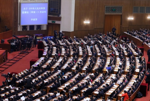 (6)十三届全国人大一次会议举行第四次全体会议 (6)十三届全国人大一次会议举行第四次全体会议