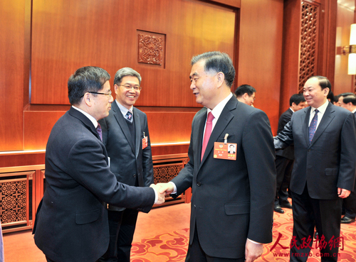 3 全国政协主席汪洋接见人民政协报总编辑周北川 3 全国政协主席汪洋接见人民政协报总编辑周北川