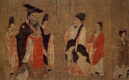 阎立本《历代帝王图》（局部）