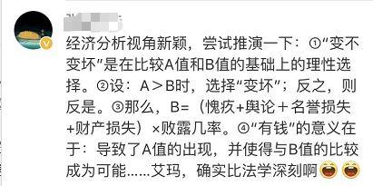 高校经济学考″男人有钱就变坏″ 网友纷纷抢答