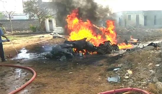 印度海军一架大型无人机坠毁 或因人工操纵失误