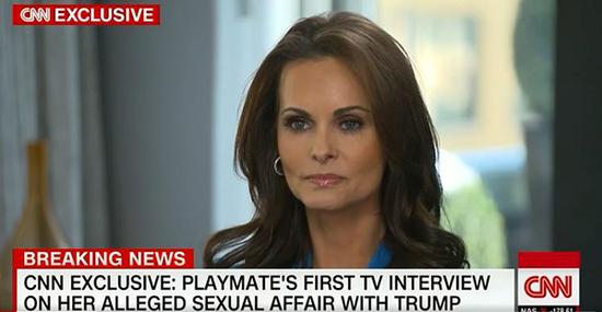前《花花公子》模特曝与特朗普婚外情 白宫曾否认