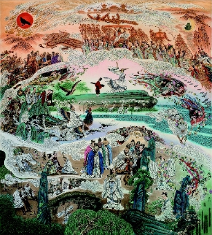 屈原与楚辞  全国政协委员  冯远  作 屈原与楚辞  全国政协委员  冯远  作