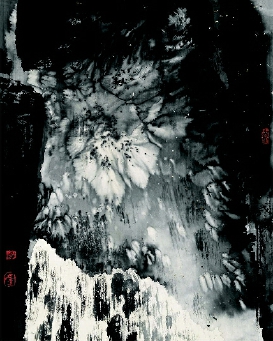 润下  全国政协委员  冯远  作     润下  全国政协委员  冯远  作