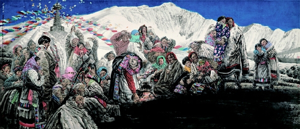 今生来世  全国政协委员  冯远  作     今生来世  全国政协委员  冯远  作