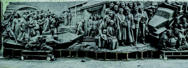 沅陵会师(局部)    杨奇瑞  刘元捷  赵彦龙  周增强  主创     沅陵会师(局部)    杨奇瑞  刘元捷  赵彦龙  周增强  主创